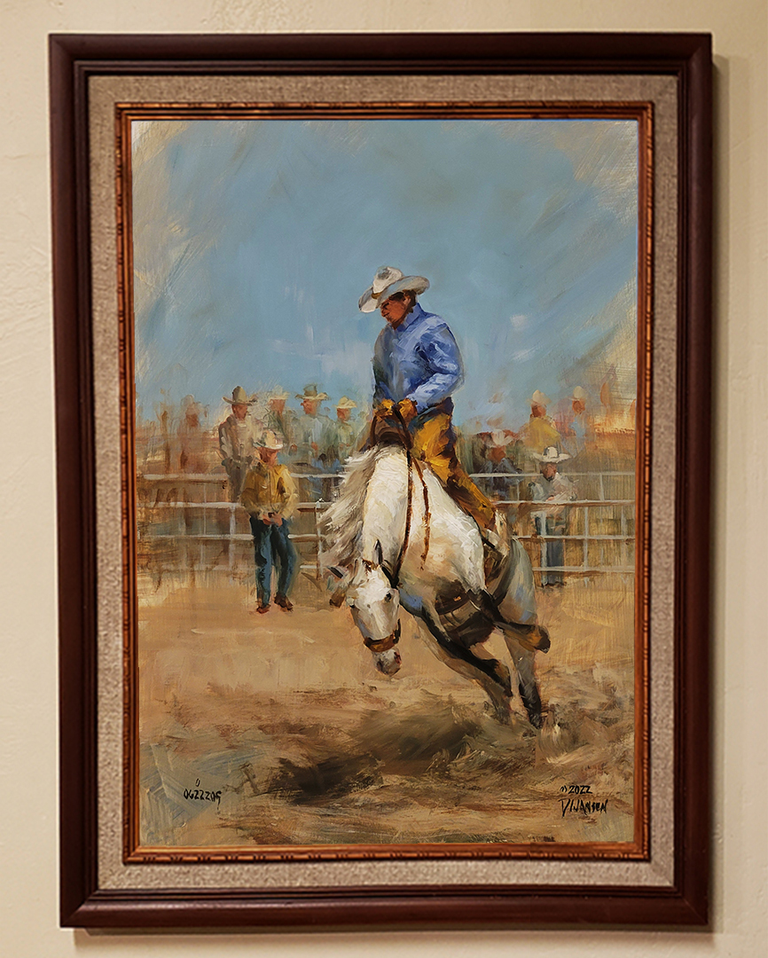 Kicking It Up- Bronc Rider